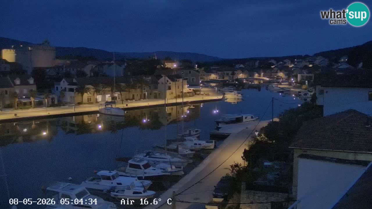 Livecam Hvar Vrboska marina | Île de Hvar | Dalmatia