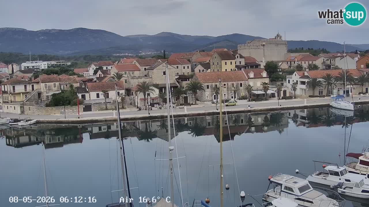 Webcam Hvar Vrboska marina | Dalmazia