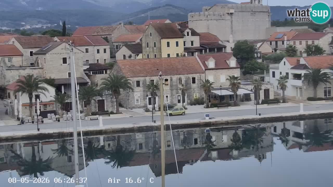 Webcam Hvar Vrboska marina | Dalmazia