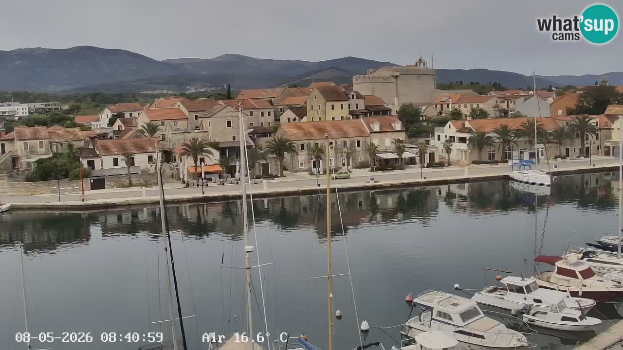 Livecam Vrboska marina | Hvar island | Dalmatia