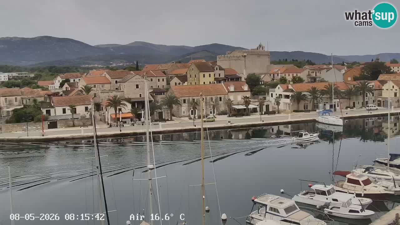 Webcam Vrboska marina | Hvar Insel | Dalmatien