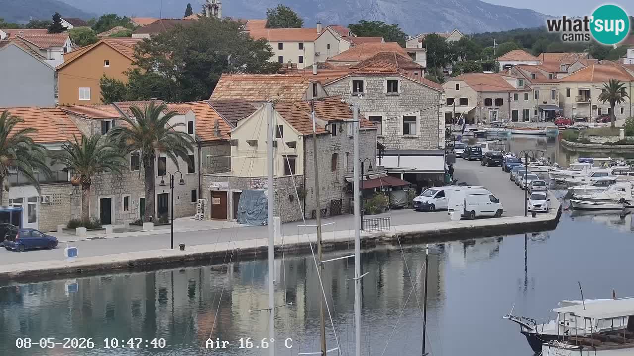 Web kamera Hvar Vrboska marina | otok Hvar | Dalmacija