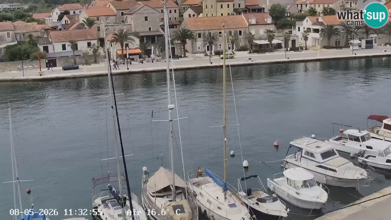 Livecam Vrboska marina | Hvar island | Dalmatia