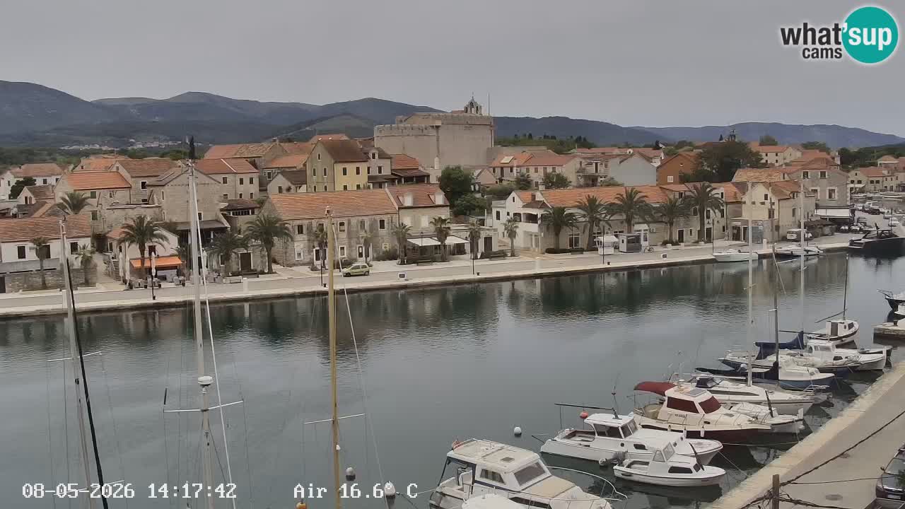 Livecam Vrboska marina | Hvar island | Dalmatia