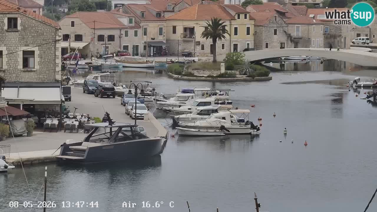 Livecam Vrboska marina | Hvar island | Dalmatia