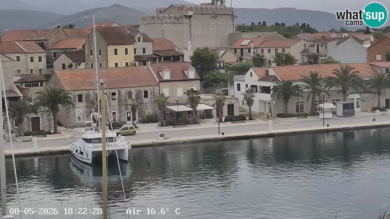 Livecam Vrboska marina | Hvar island | Dalmatia