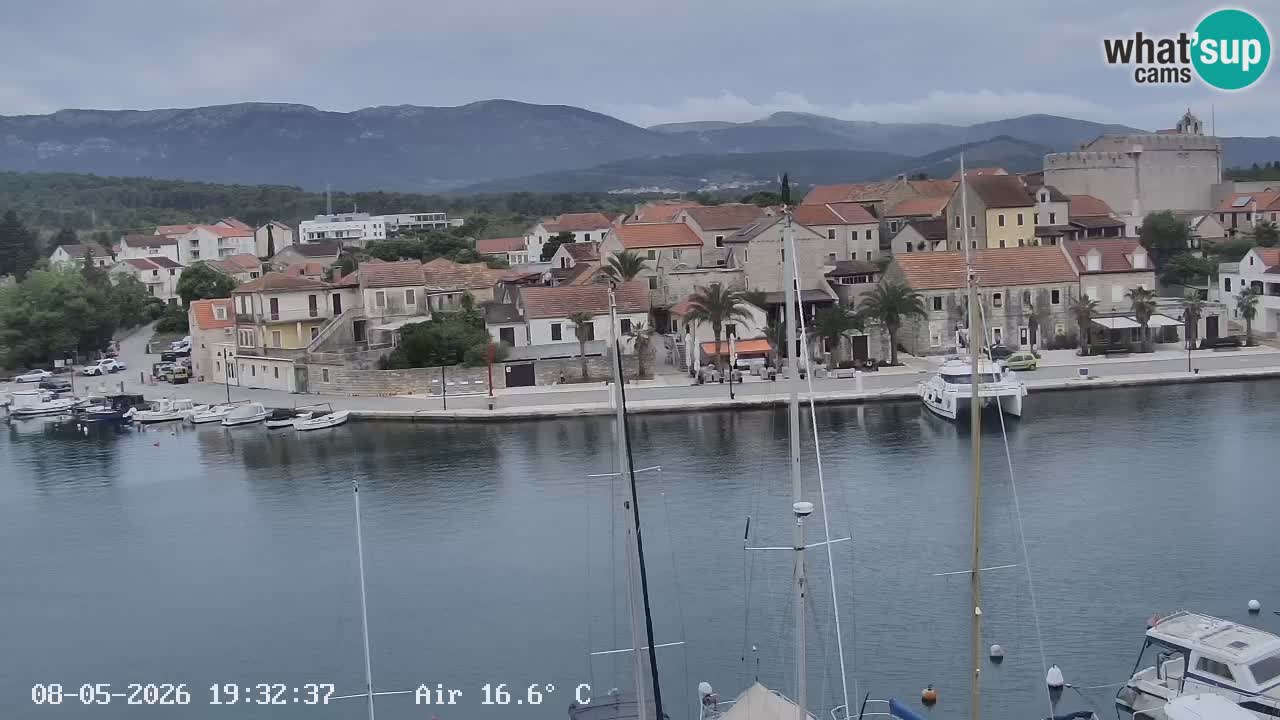 Web kamera Hvar Vrboska marina | otok Hvar | Dalmacija