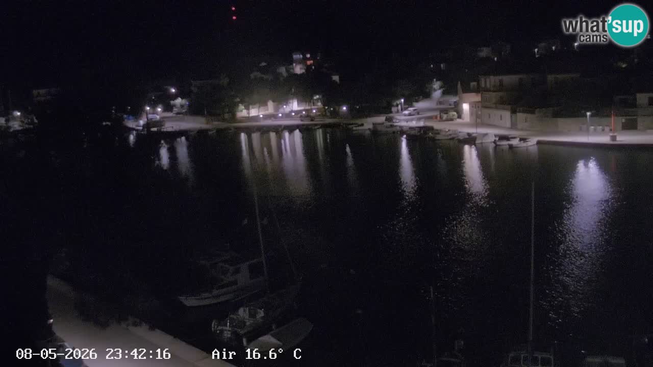 Livecam Vrboska marina | Hvar island | Dalmatia