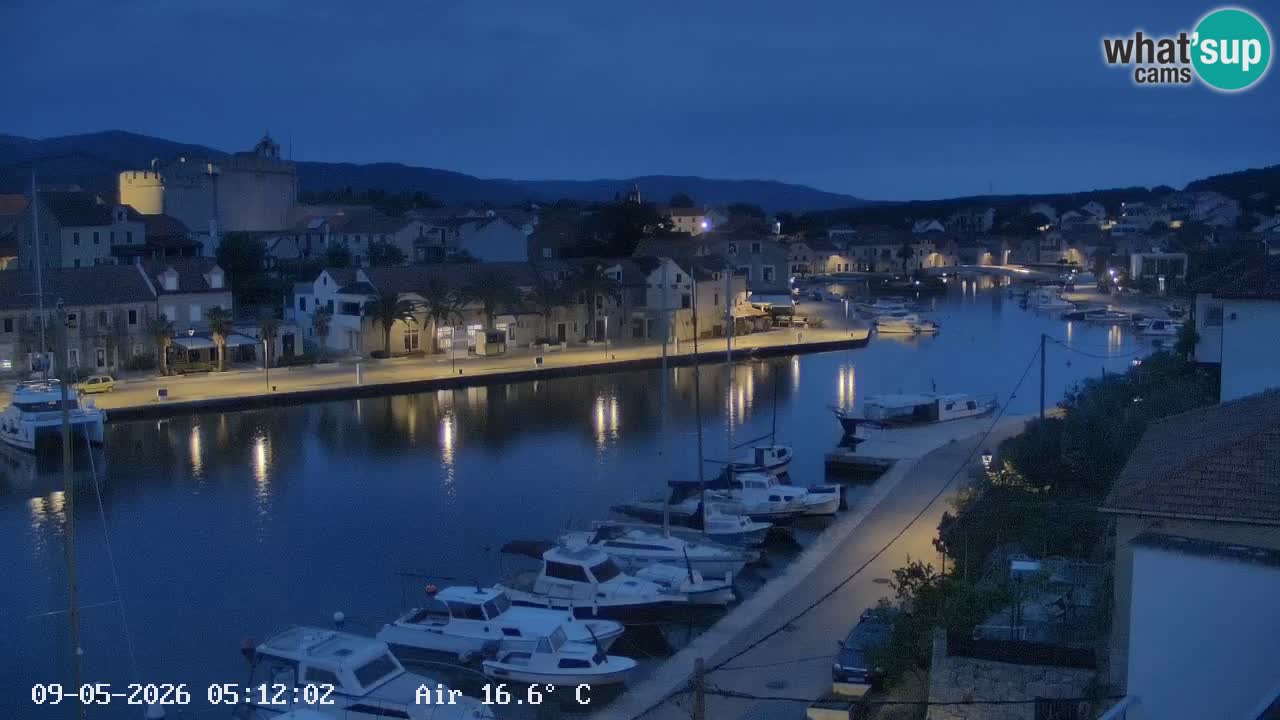 Livecam Vrboska marina | Hvar island | Dalmatia