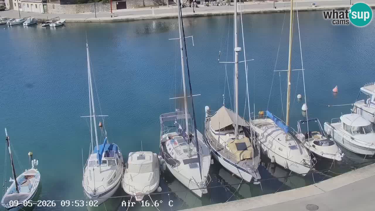 Webcam Hvar Vrboska marina | Dalmazia