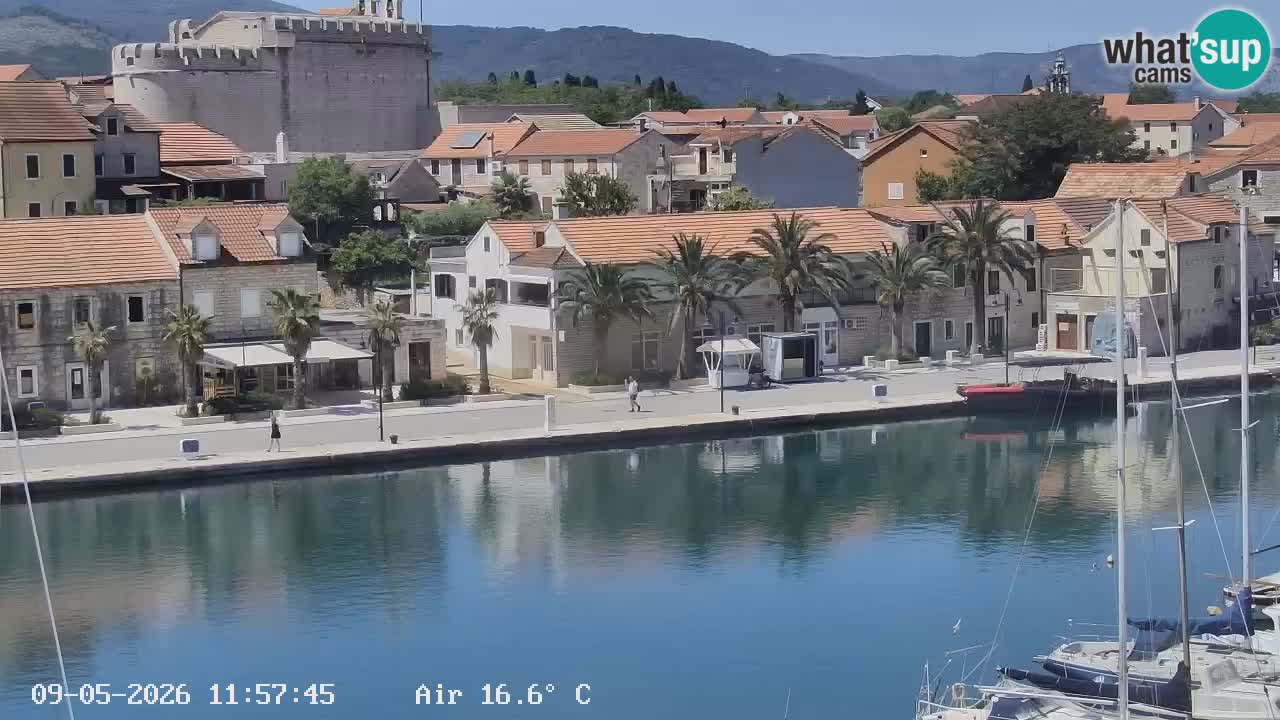 Web kamera Hvar Vrboska marina | otok Hvar | Dalmacija