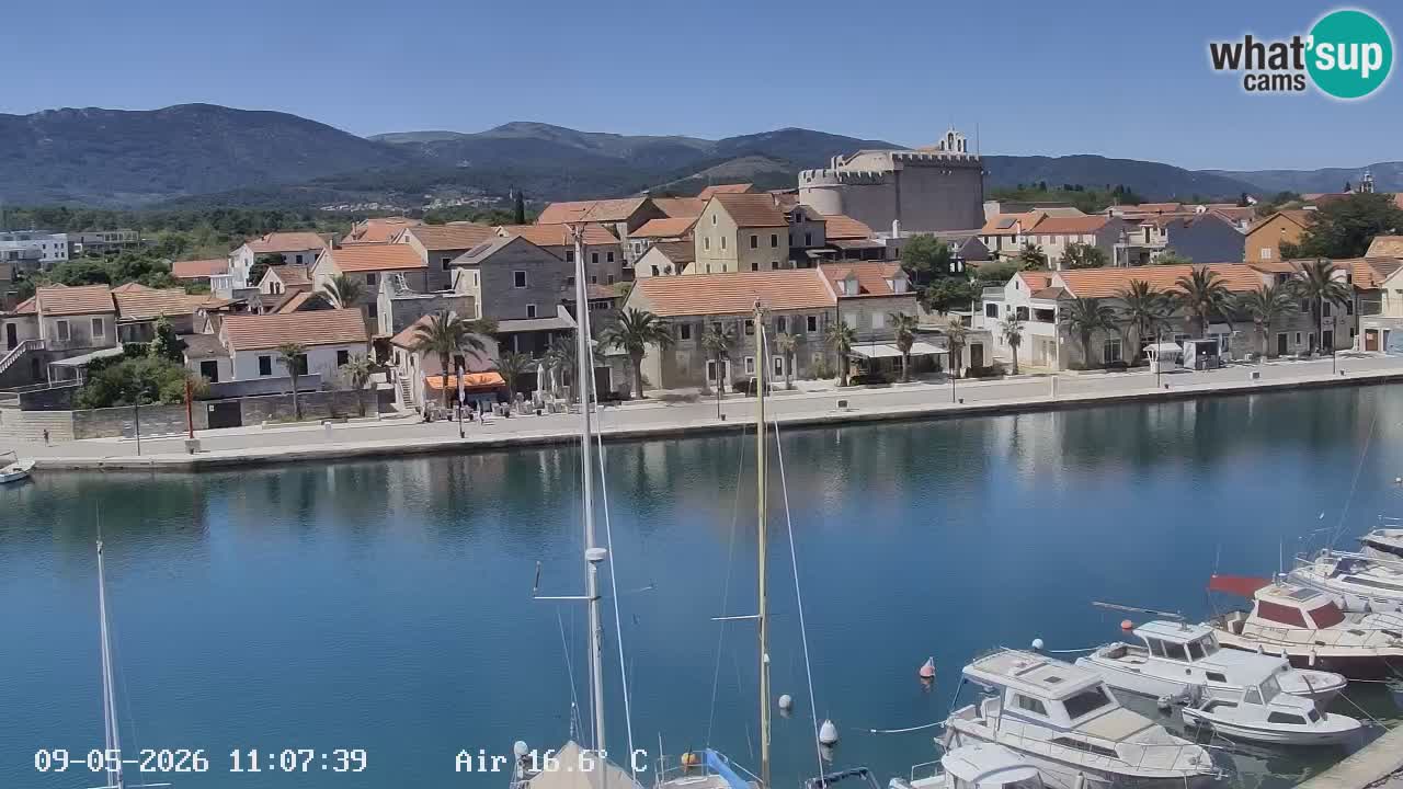 Webcam Hvar Vrboska marina | Dalmazia