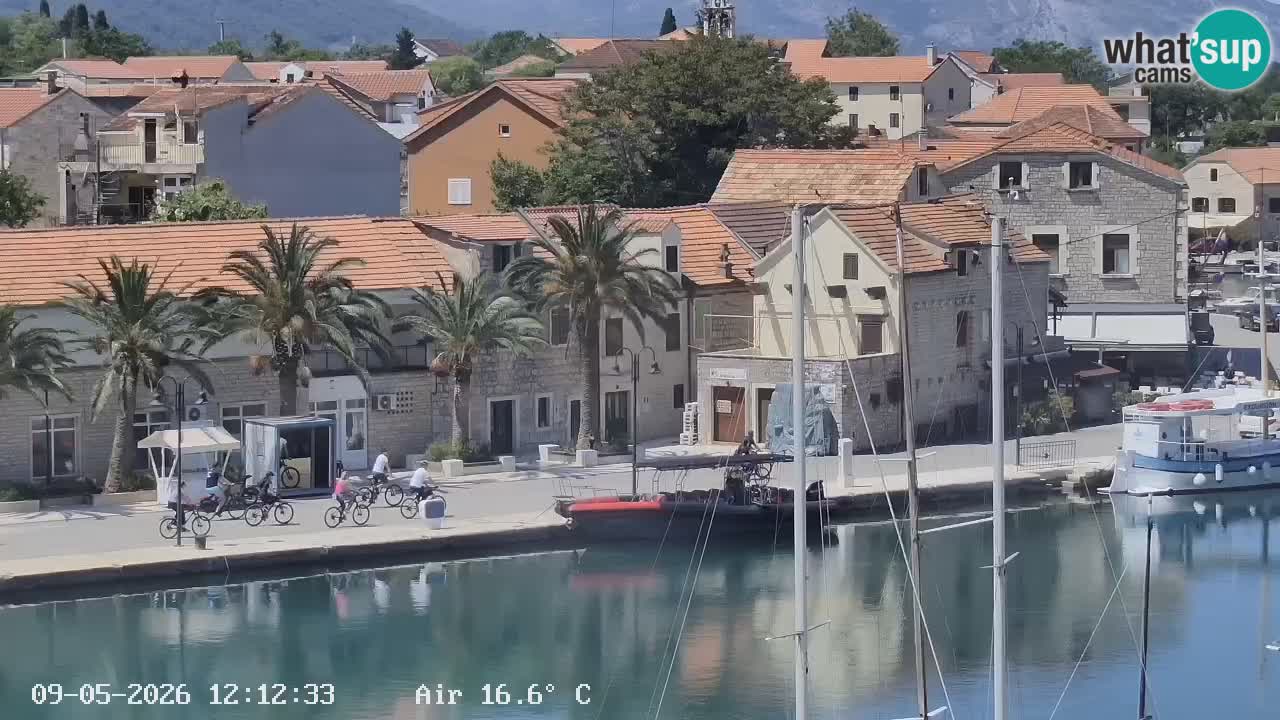 Web kamera Hvar Vrboska marina | otok Hvar | Dalmacija