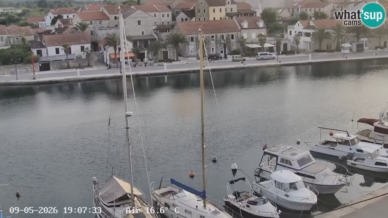 Webcam Hvar Vrboska marina | Dalmazia