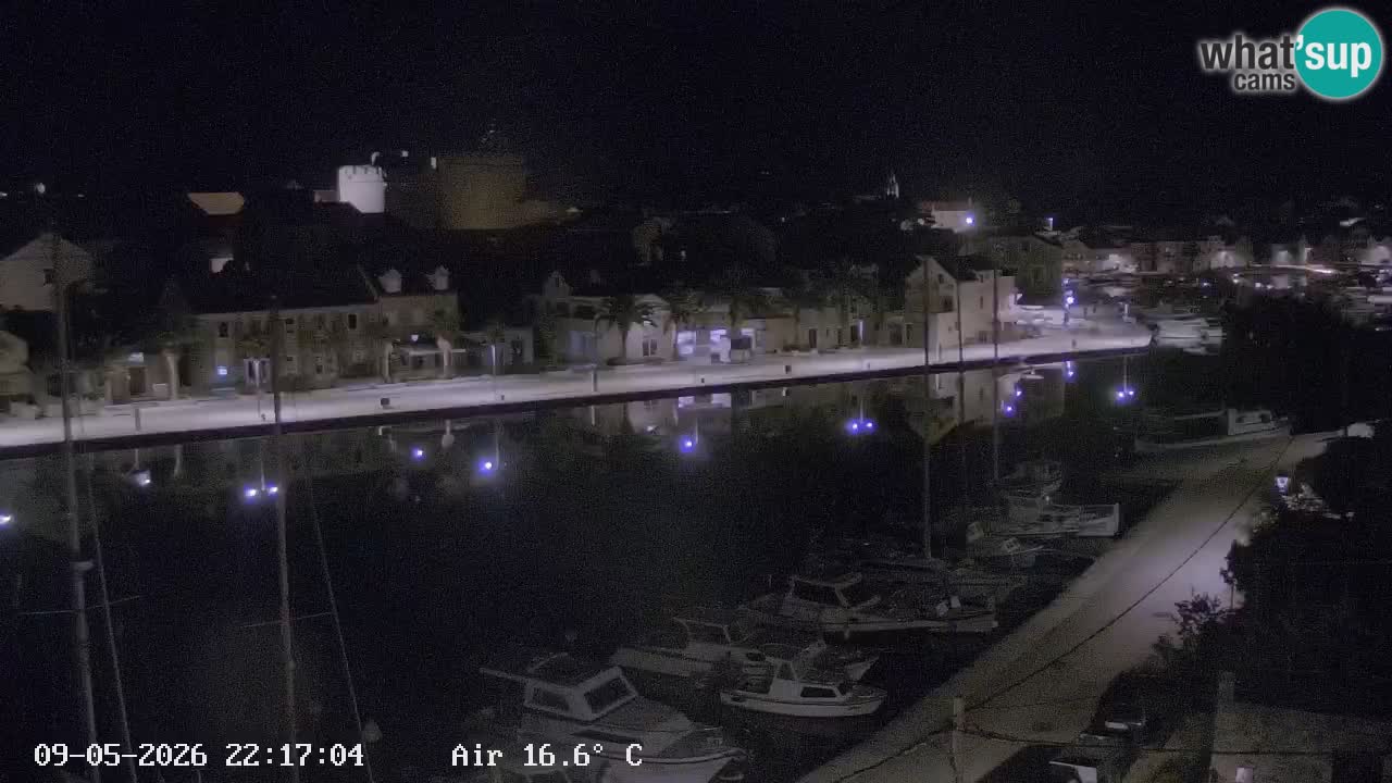 Webcam Hvar Vrboska marina | Dalmazia