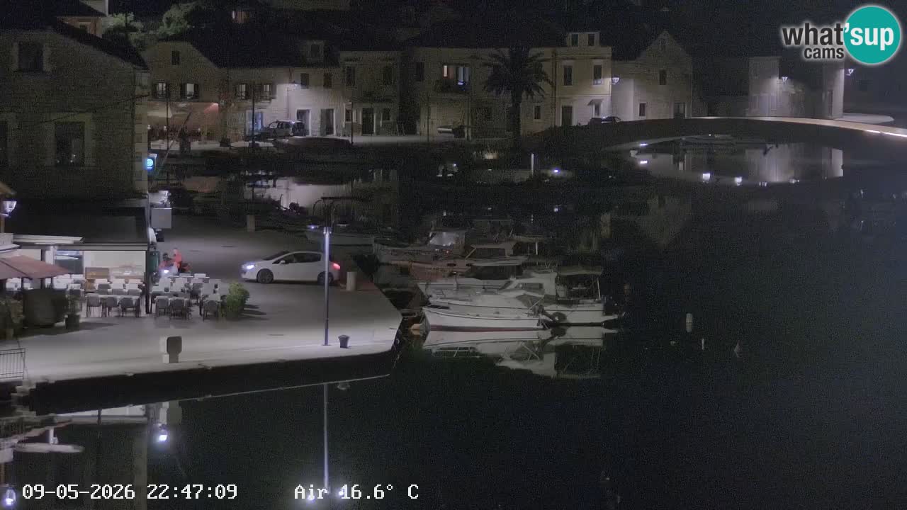 Webcam Vrboska marina | Hvar Insel | Dalmatien