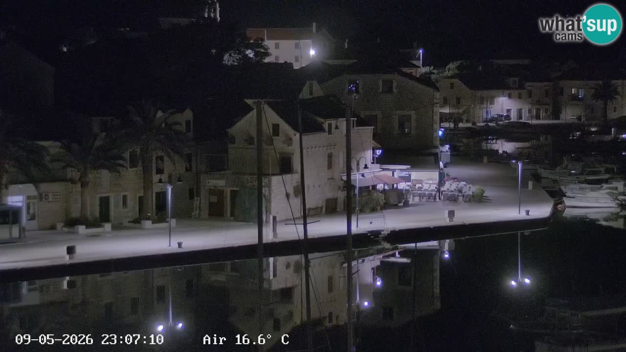 Webcam Vrboska marina | Hvar Insel | Dalmatien