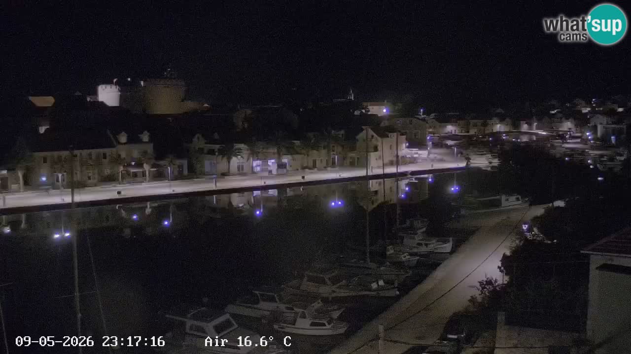 Webcam Vrboska marina | Hvar Insel | Dalmatien