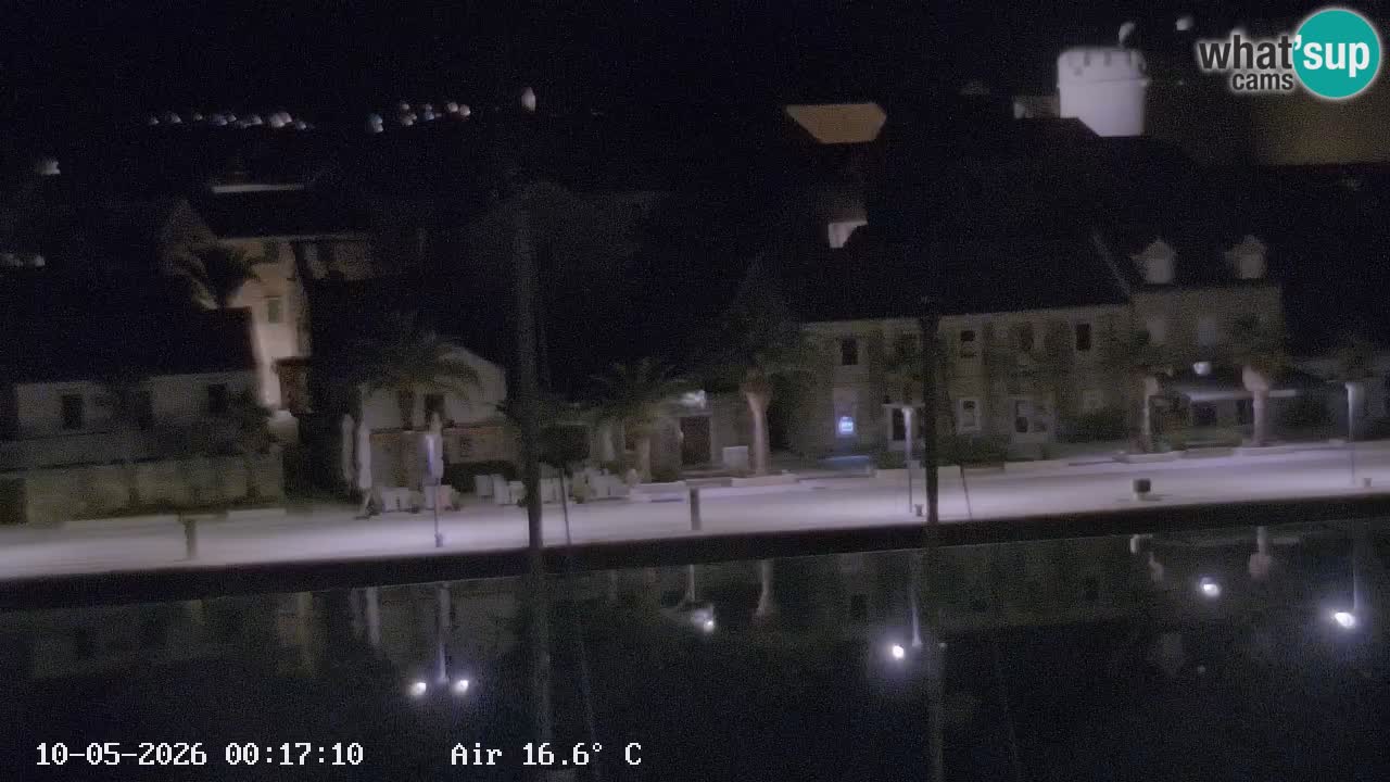 Webcam Vrboska marina | Hvar Insel | Dalmatien