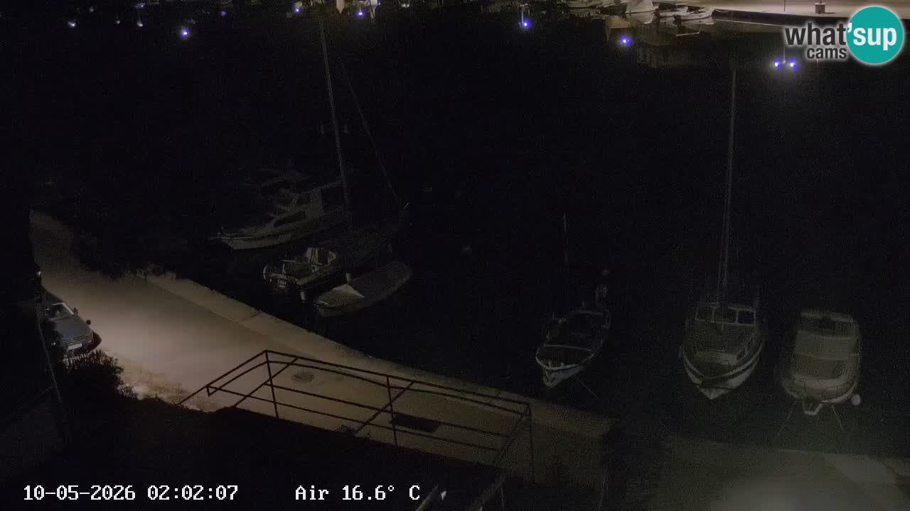 Livecam Vrboska marina | Hvar island | Dalmatia