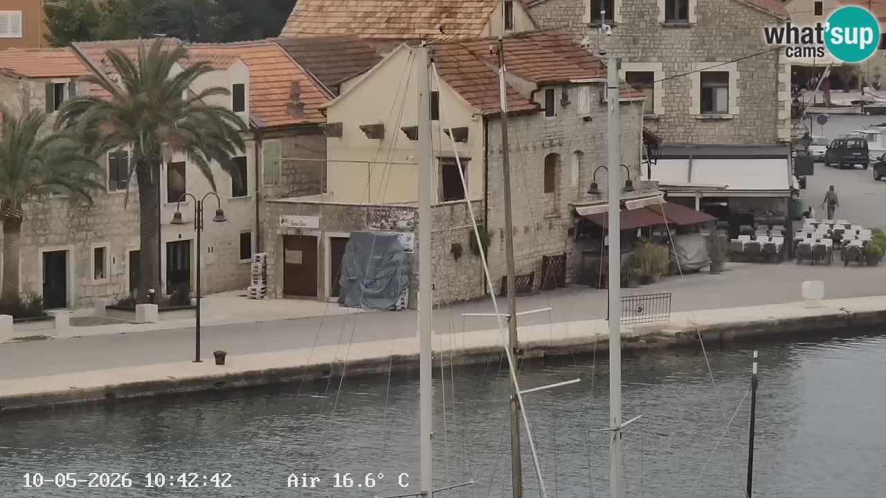 Webcam Hvar Vrboska marina | Dalmazia