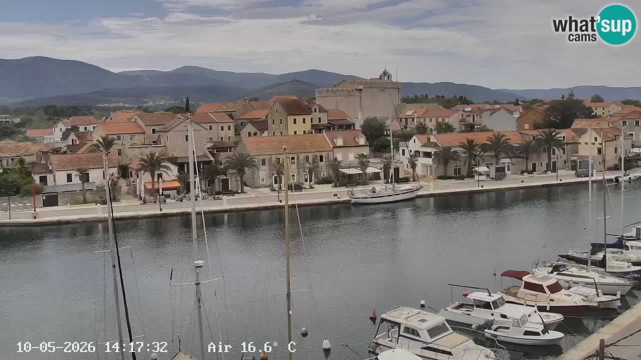 Webcam Vrboska marina | Hvar Insel | Dalmatien