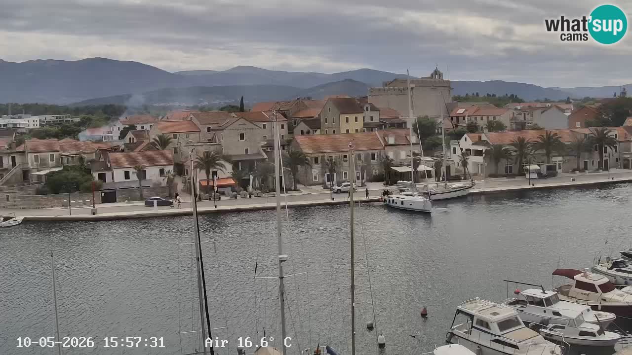 Livecam Vrboska marina | Hvar island | Dalmatia