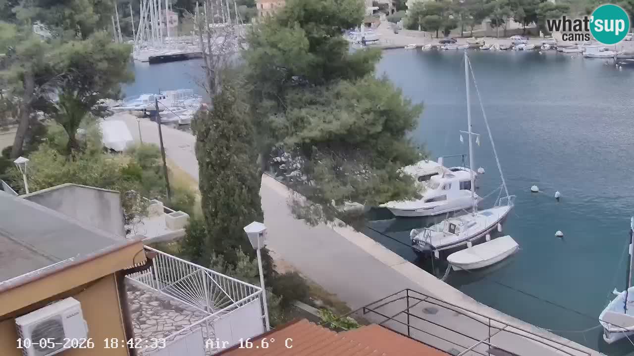 Webcam Vrboska marina | Hvar Insel | Dalmatien