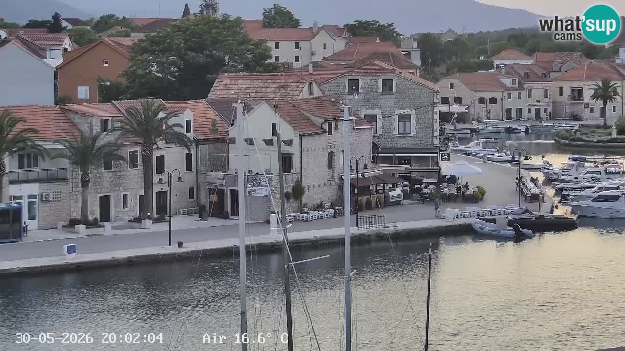 Livecam Vrboska marina | Hvar island | Dalmatia