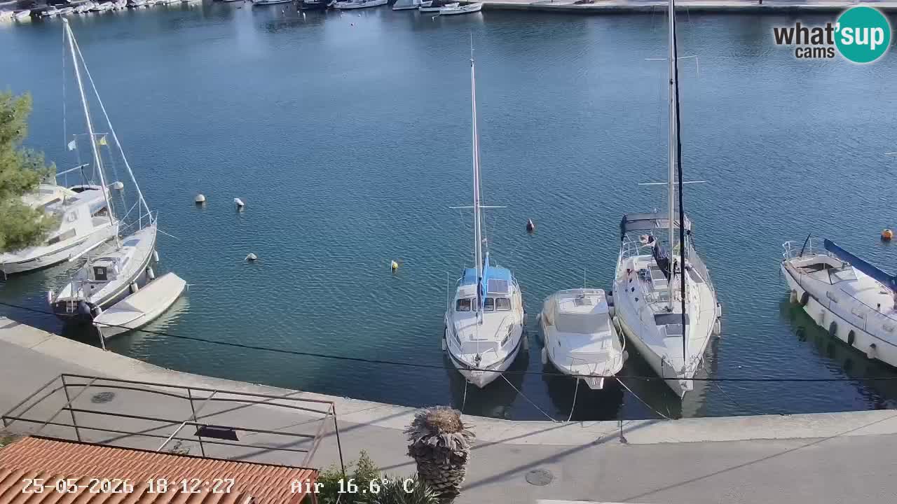 Webcam Vrboska marina | Hvar Insel | Dalmatien