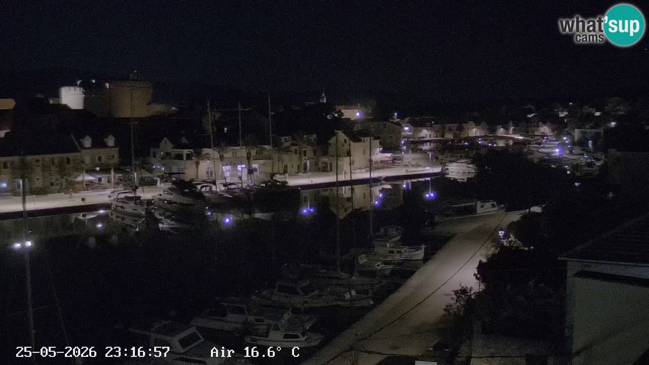 Livecam Vrboska marina | Hvar island | Dalmatia