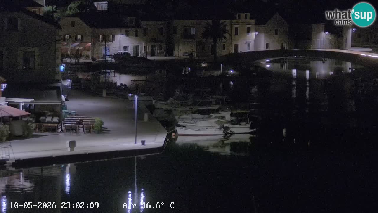 Livecam Hvar Vrboska marina | Île de Hvar | Dalmatia