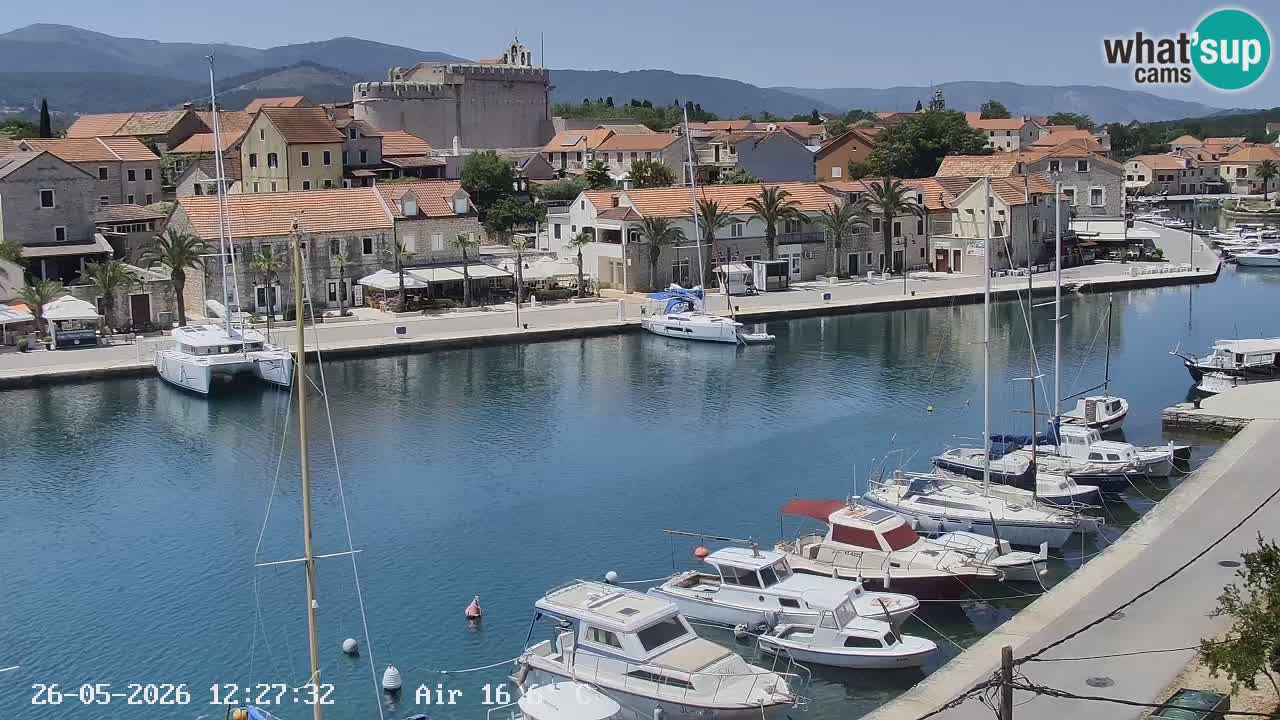Livecam Vrboska marina | Hvar island | Dalmatia