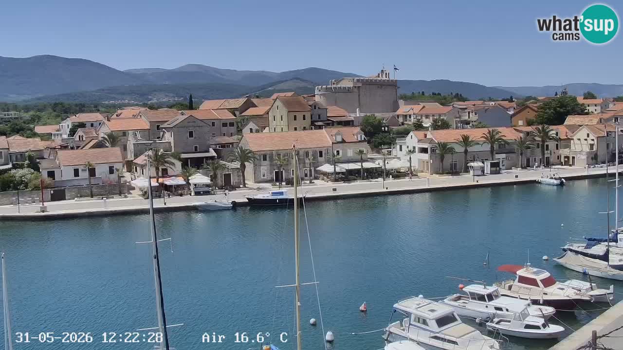 Livecam Vrboska marina | Hvar island | Dalmatia