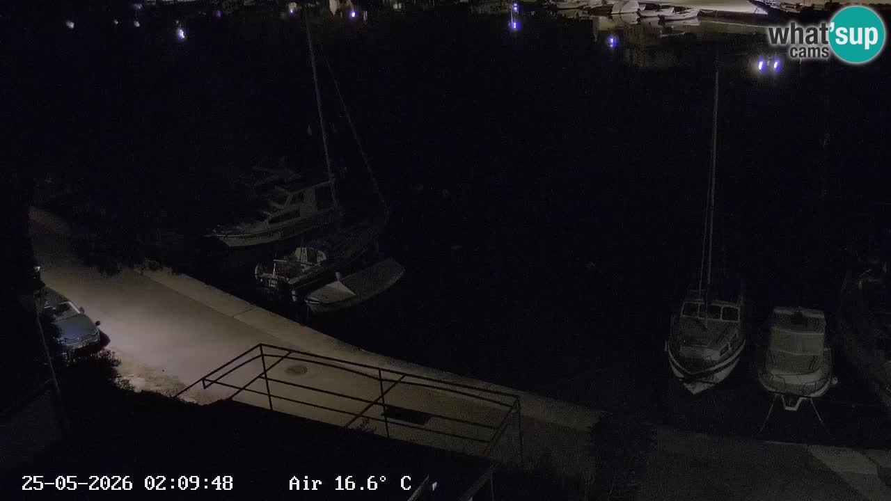 Webcam Vrboska marina | Hvar Insel | Dalmatien