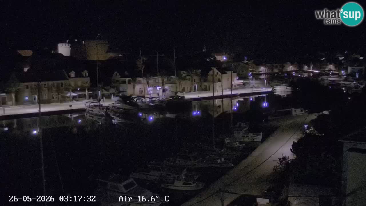 Livecam Vrboska marina | Hvar island | Dalmatia