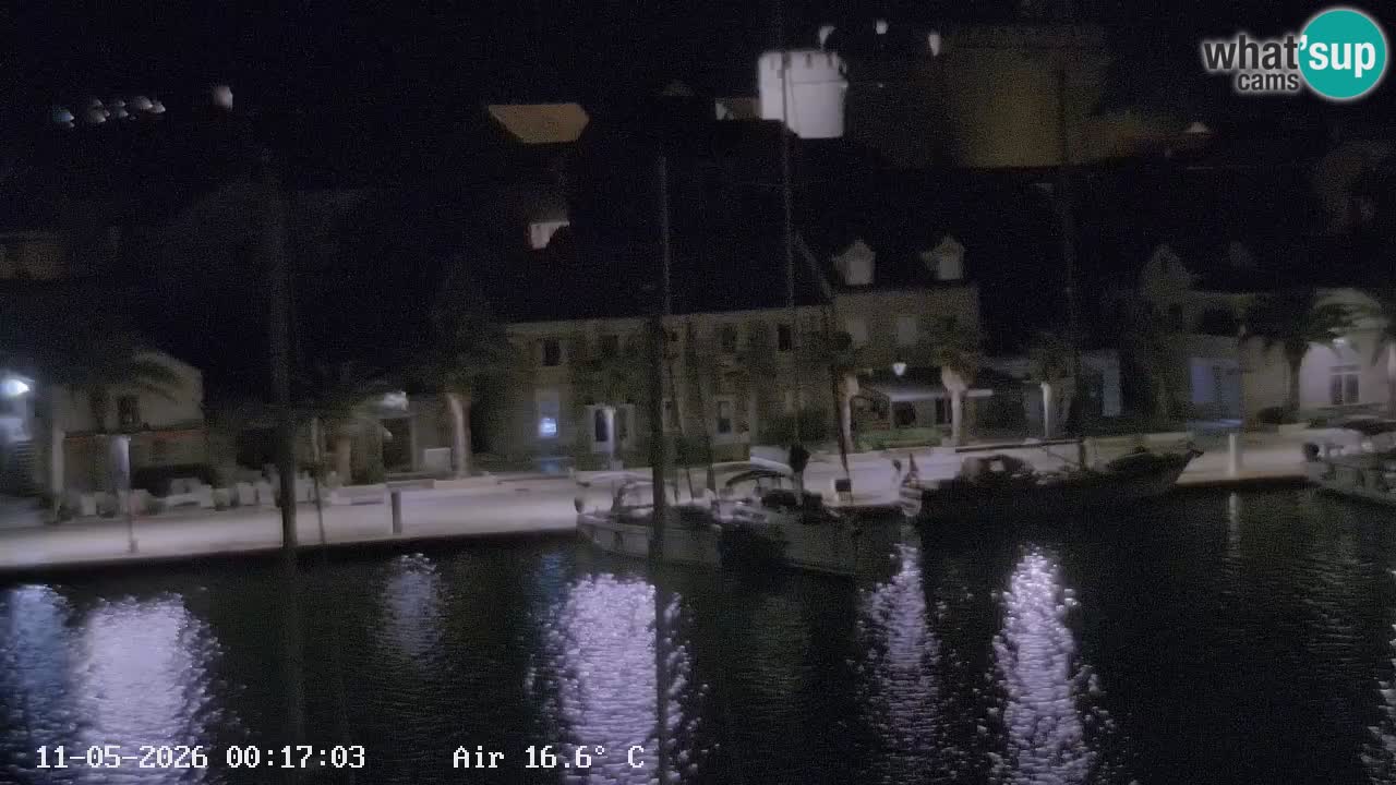 Livecam Vrboska marina | Hvar island | Dalmatia