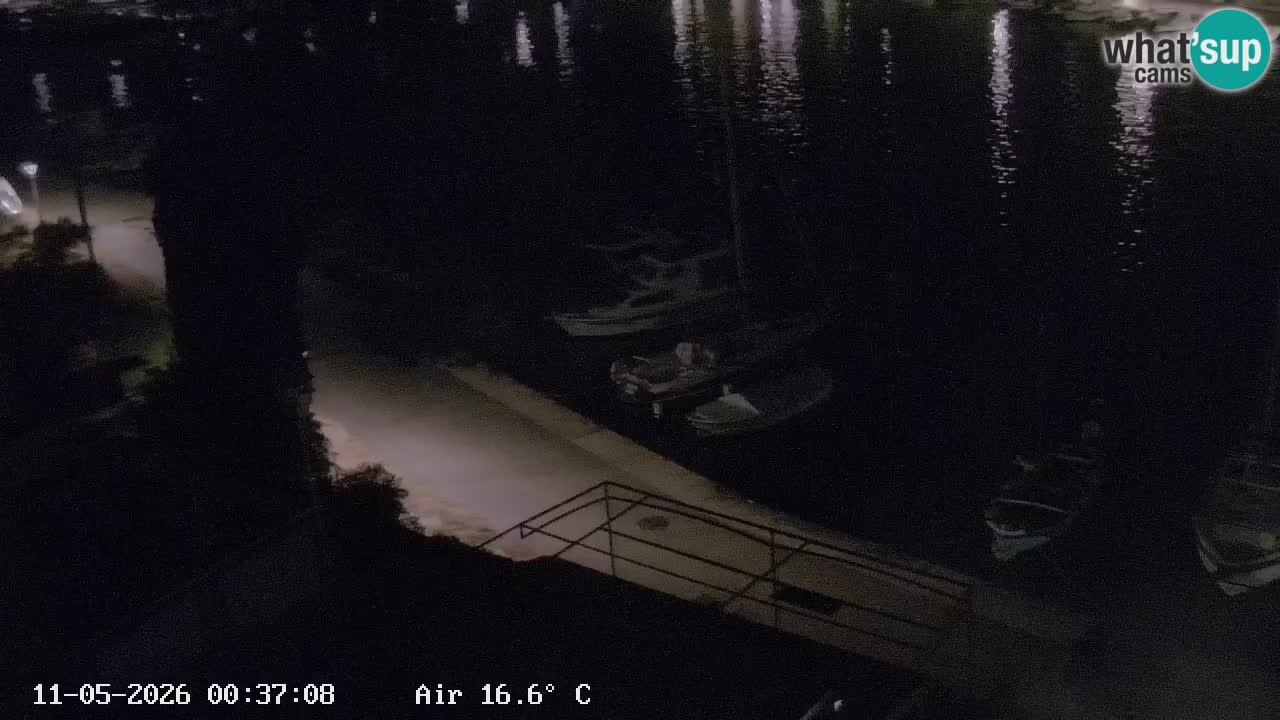 Webcam Hvar Vrboska marina | Dalmazia