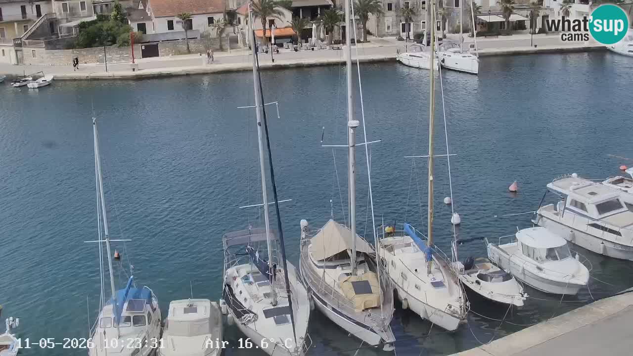 Livecam Vrboska marina | Hvar island | Dalmatia