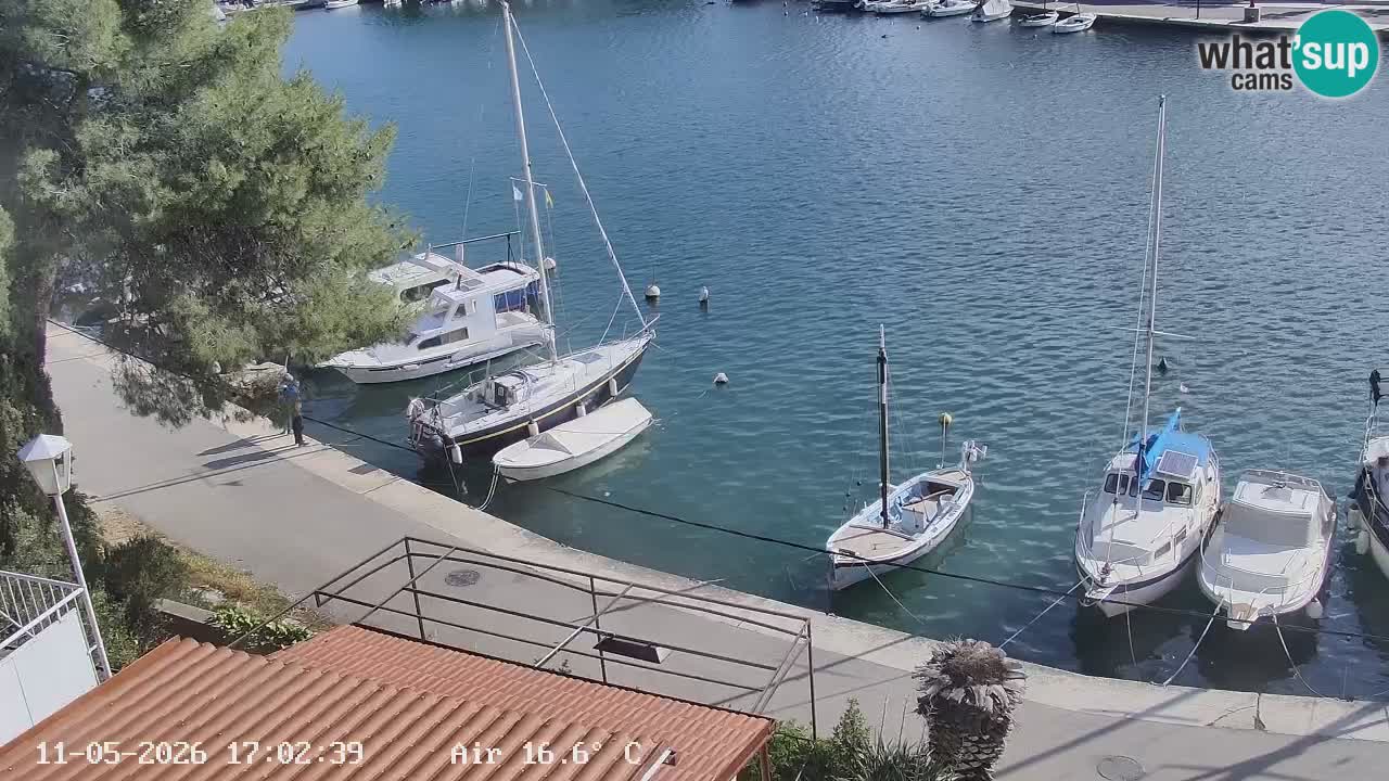 Webcam Vrboska marina | Hvar Insel | Dalmatien