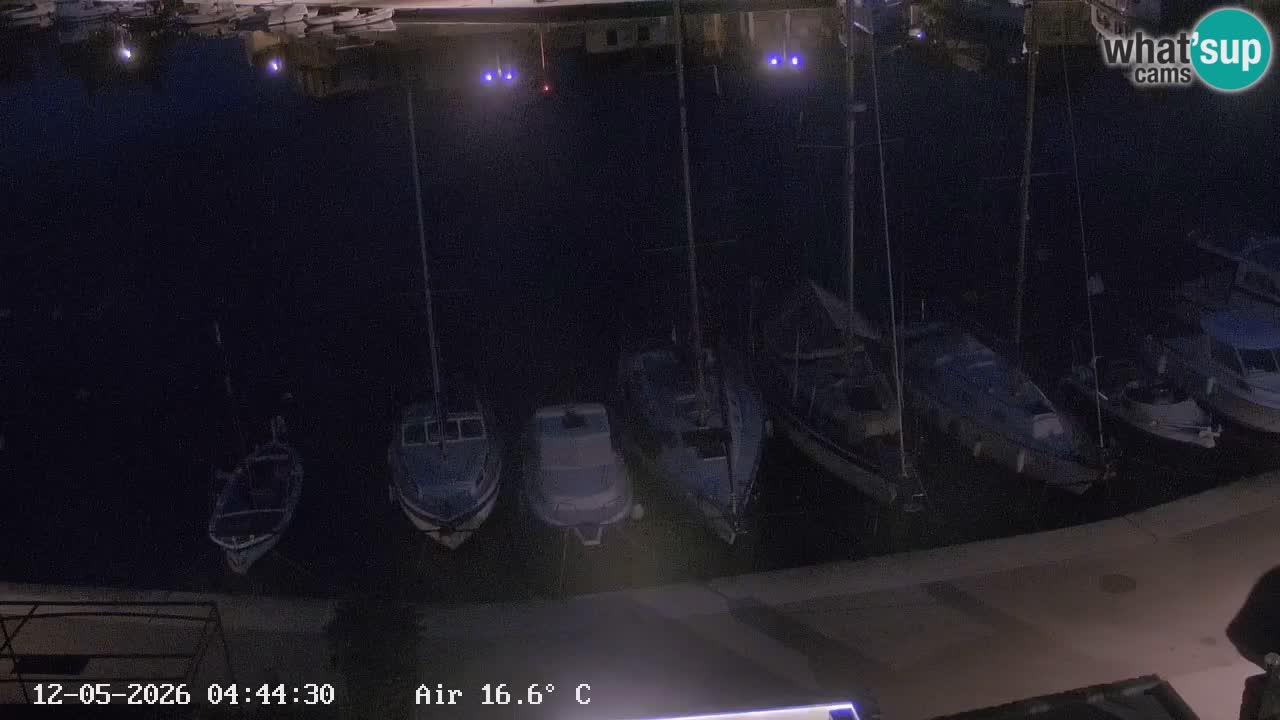 Livecam Vrboska marina | Hvar island | Dalmatia