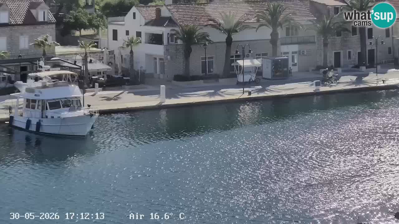Webcam Hvar Vrboska marina | Dalmazia