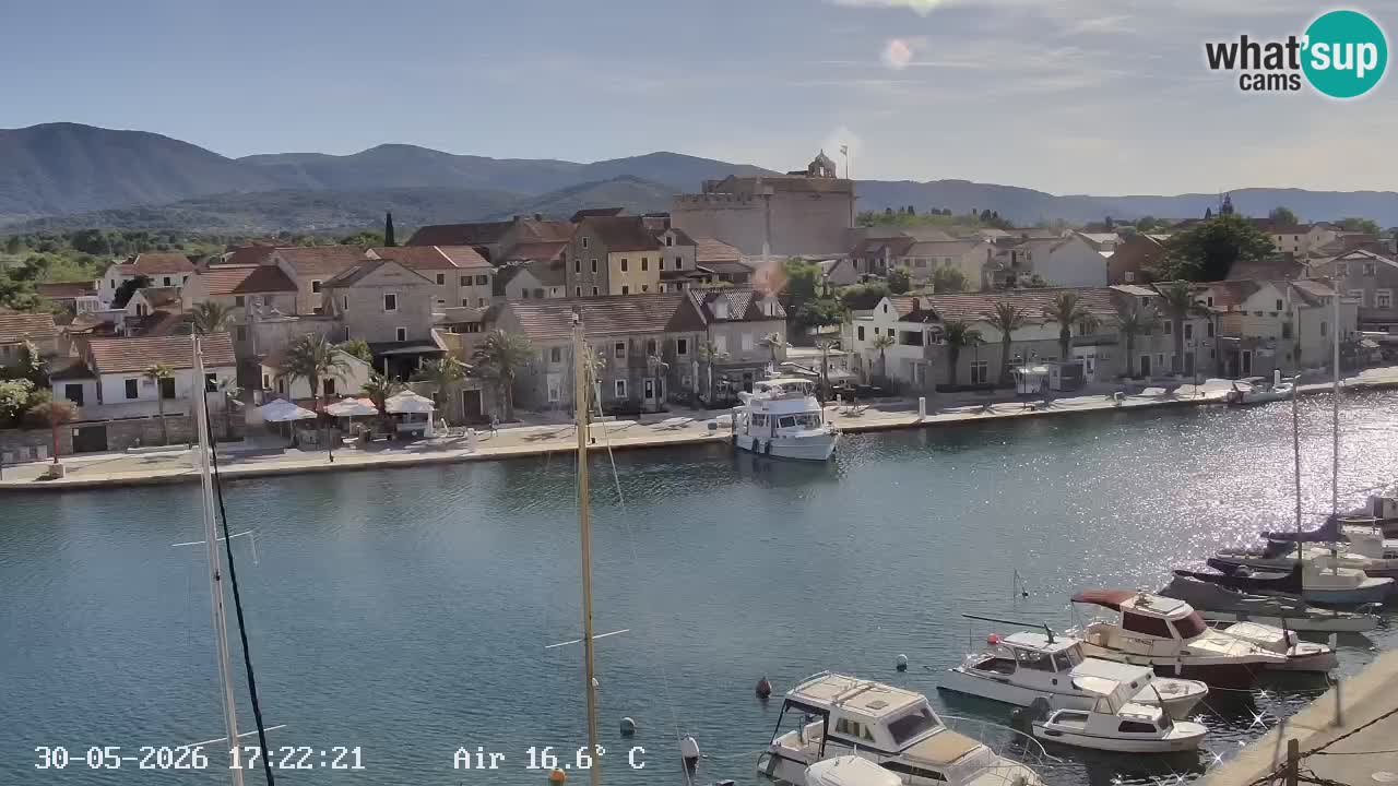 Livecam Vrboska marina | Hvar island | Dalmatia