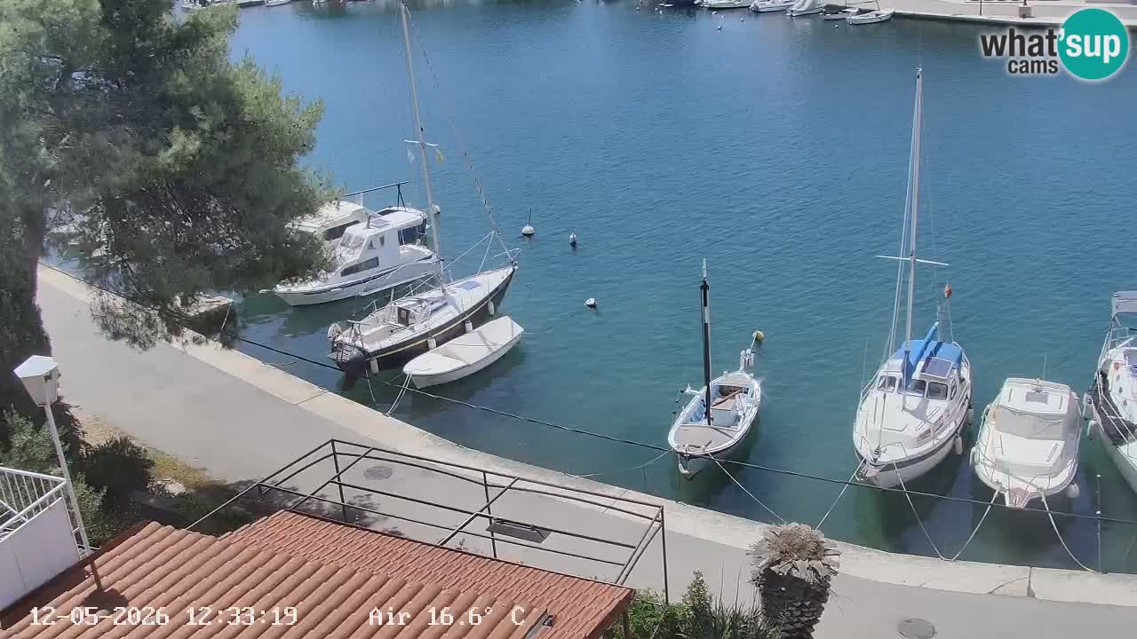 Livecam Vrboska marina | Hvar island | Dalmatia