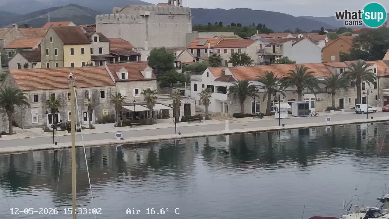 Livecam Vrboska marina | Hvar island | Dalmatia