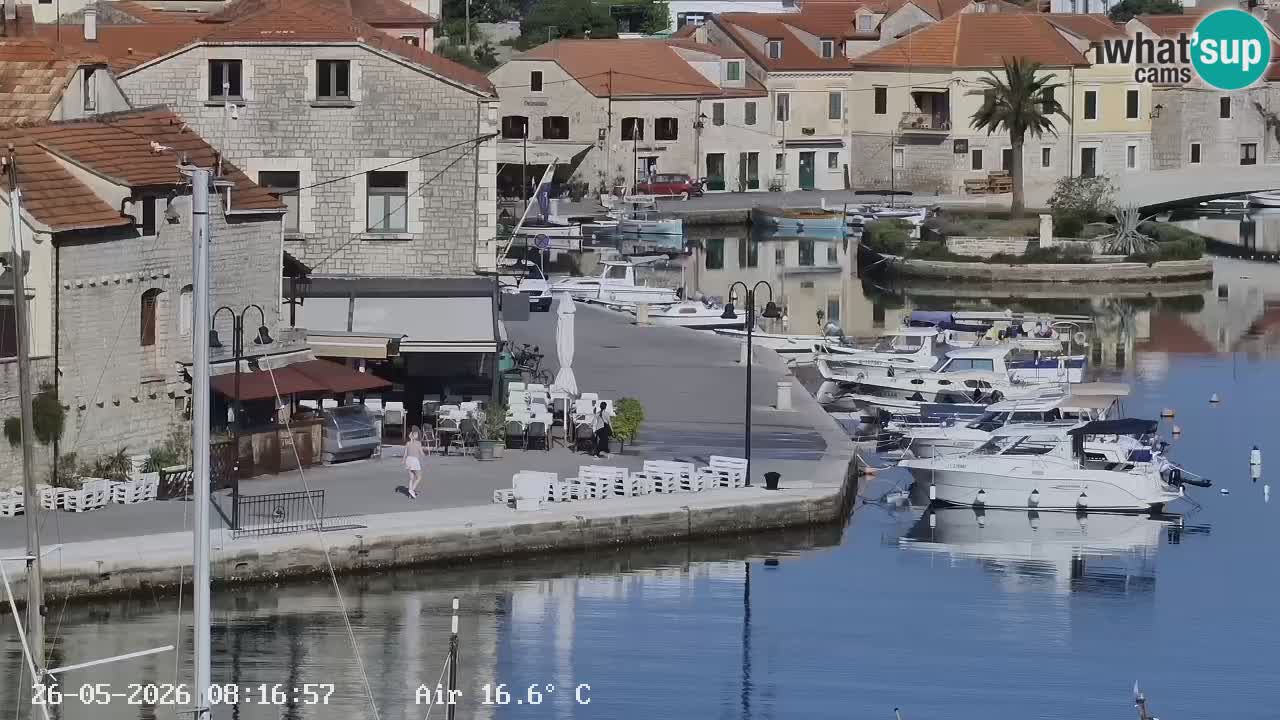 Webcam Vrboska marina | Hvar Insel | Dalmatien