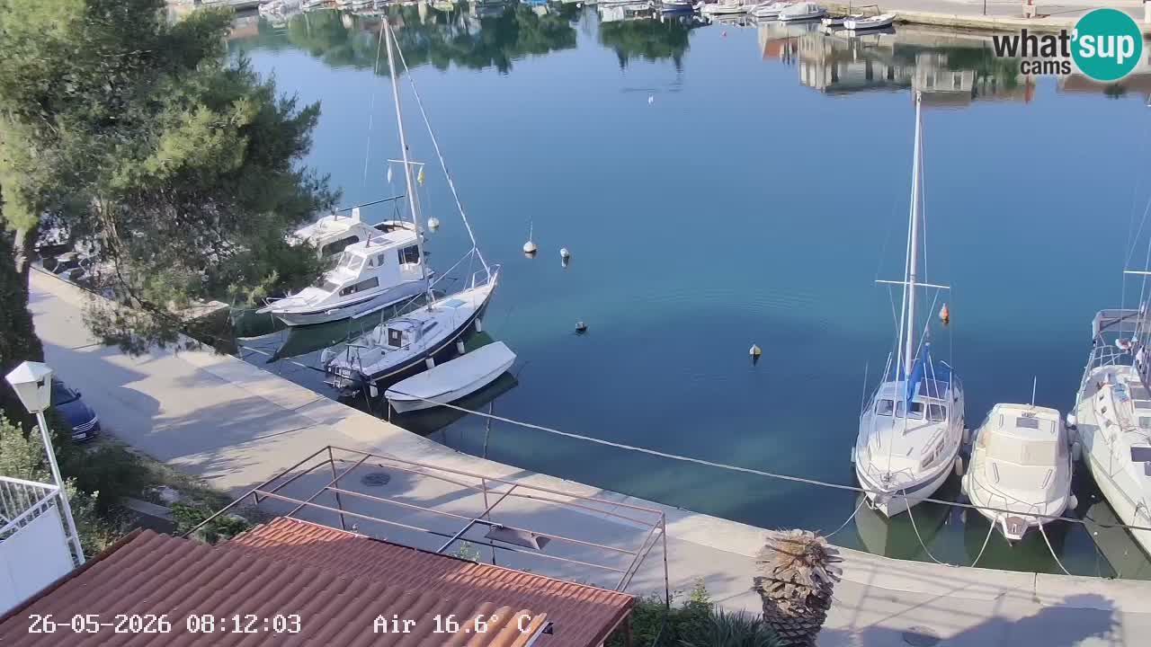 Livecam Hvar Vrboska marina | Île de Hvar | Dalmatia