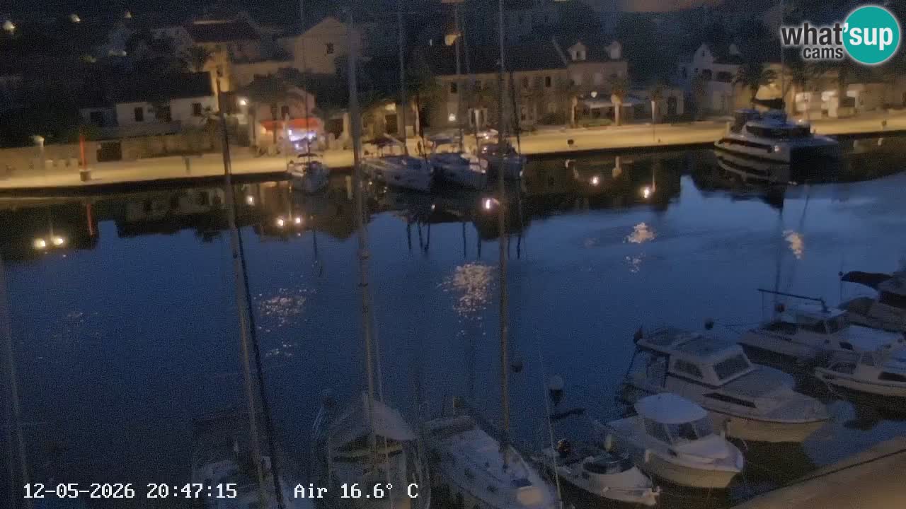 Webcam Vrboska marina | Hvar Insel | Dalmatien