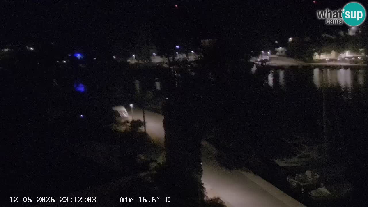 Webcam Vrboska marina | Hvar Insel | Dalmatien