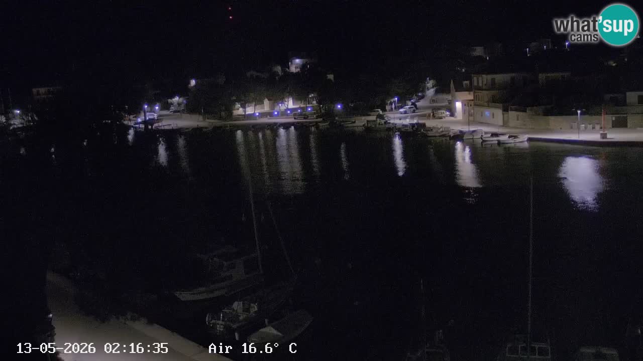 Webcam Hvar Vrboska marina | Dalmazia